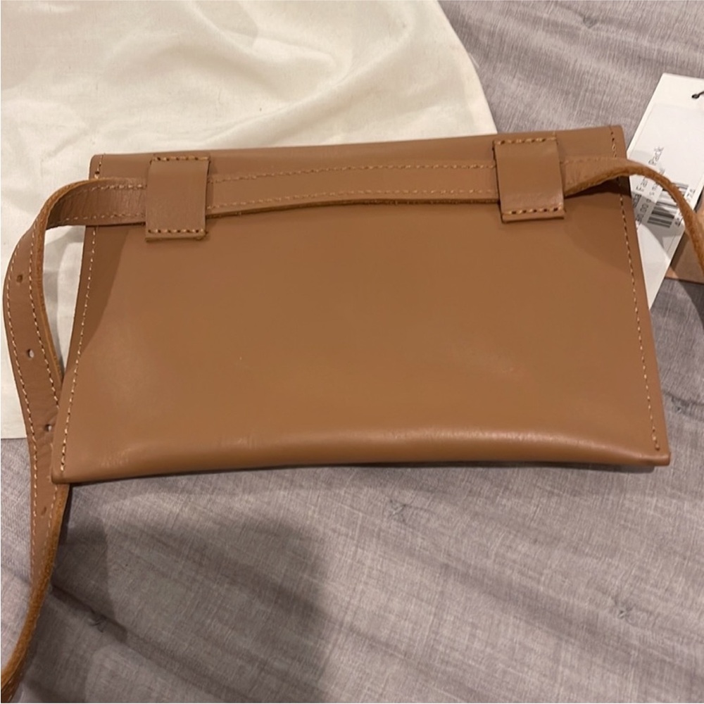 π€ LIMA SAGRADA Tan Leather BELT BAG! - Picture 9 of 9